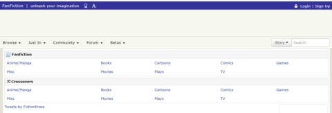 Fanfiction������ҳ�����