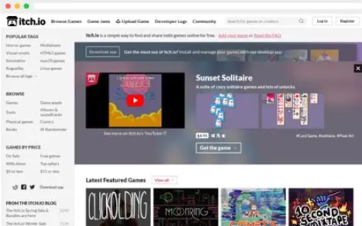 itchio��Ϸ�������
